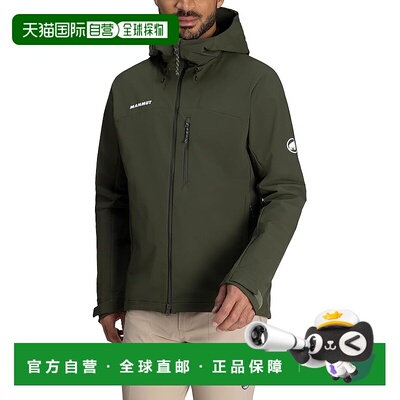 【日本直邮】猛犸象 连帽夹克 亚洲版男款 深苔绿色 1011-02520