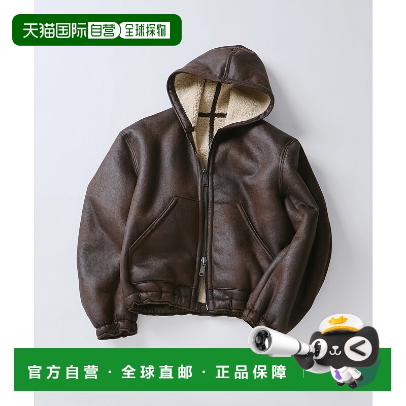 1h可退 日本直邮JOURNAL STANDARD relume 男装 双面穿仿毛皮短款