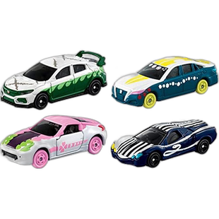 【日本直邮】Takara Tomy多美 迷你车・合金车 鬼灭之刃小车4台装