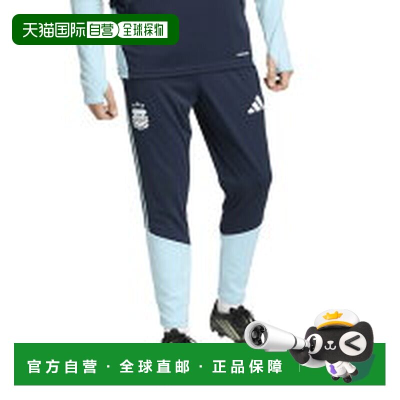 日本直邮Adidas/阿迪达斯阿根廷队修身训练松紧足球裤男款 JY7032