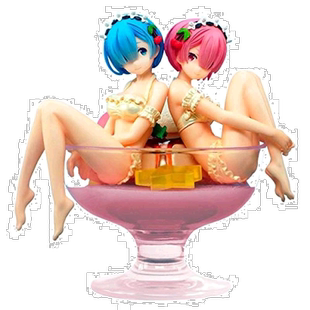 【日本直邮】从零开始的异世界生活 雷姆＆拉姆Pudding a la mode