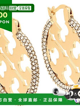 日本直邮Tory Burch 耳环配饰 金色 女士 TORY BURCH 148178 783