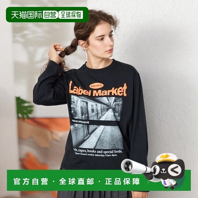 1h可退 日本直邮RODEO CROWNS 女士长袖T恤 420HAR904591