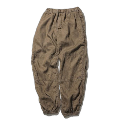 1h可退 日本直邮官方授权 CAHLUMN 亚麻运动裤 长谷川主理卫裤