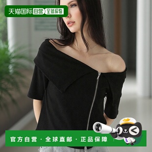 1h可退 日本直邮Heather 女装 修身短款拉链罩衫 上衣 579429