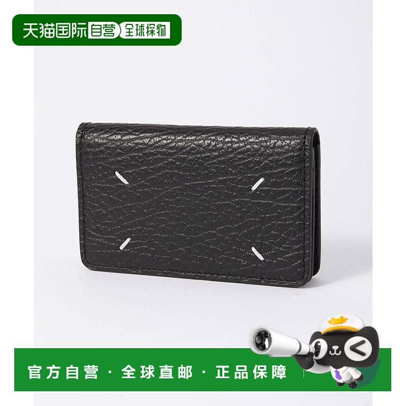 日本直邮 SA3VX0008 女士皮革卡套 黑色[卡包 P4455]卡套