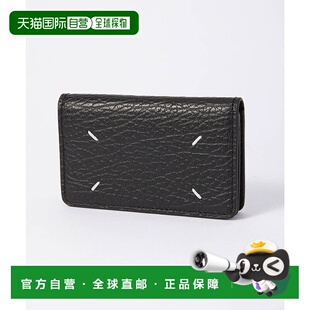 日本直邮 SA3VX0008 女士皮革卡套 黑色[卡包 P4455]卡套