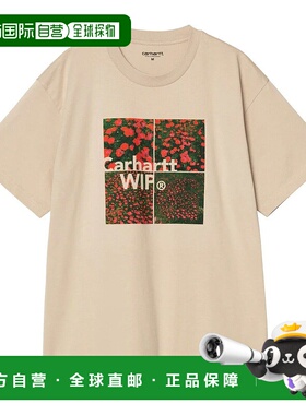 日本直邮Carhartt WIP SS25 S/S Valley T-Shirt 宽松胸前图案圆T