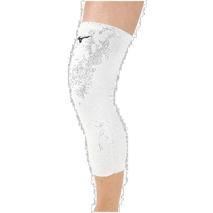 【日本直邮】Mizuno美津浓 排球护膝（长）V2MY801901F 白色 F