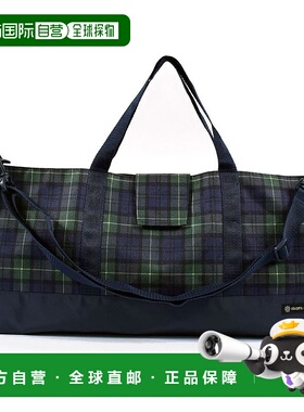 【日本直邮】CCS 口风琴盒 防水 轻便 格纹 深绿色 防水 NN300900