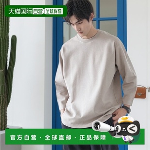 2025新款 1h可退 T恤纯色休闲宽松百搭秋季 七分袖 日本直邮coen