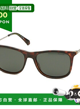 日本直邮 宝丽来太阳镜眼镜 55 尺寸国际版型绿色哈瓦那 POLAROID