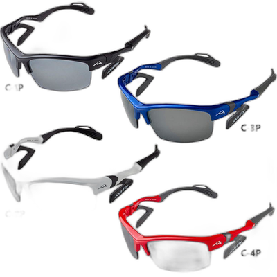 日本直邮AirFly 男式女式无鼻托运动太阳镜偏光镜片型号跑步高尔