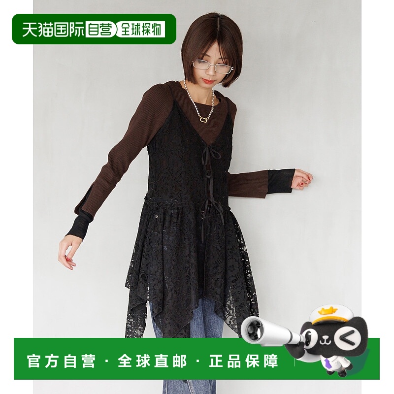 1h可退 日本直邮PAGEBOY 女装 伊拉赫姆蕾丝连衣裙 593011