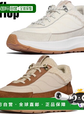 日本直邮FitFlop 女士 F-MODE FLOW 混纺运动鞋低帮厚底运动鞋休