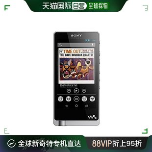 Sony索尼随身听ZX系列银色Android搭载口袋装 日本直邮