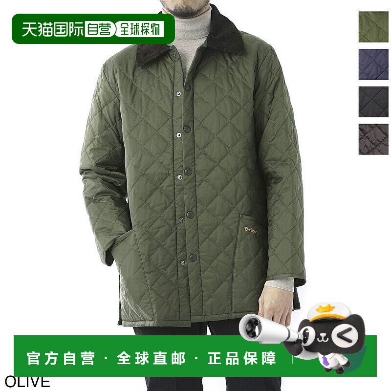 日本直邮Barbour olive 保温舒适简约夹克衫mqu0001ol91