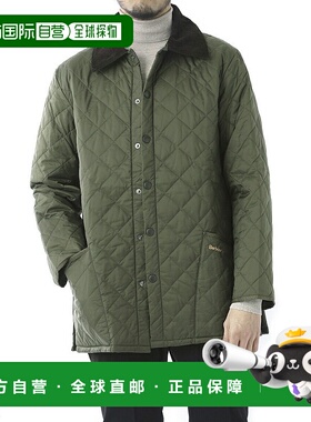 日本直邮Barbour olive 保温舒适简约夹克衫mqu0001ol91