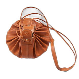 日本直邮410055 IL BISONTE 抽绳手拿包/迷你包 HJ