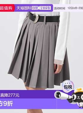 1h可退 日本直邮PAGEBOY 女装 高腰褶裥短裤 易打理防皱面料 6352