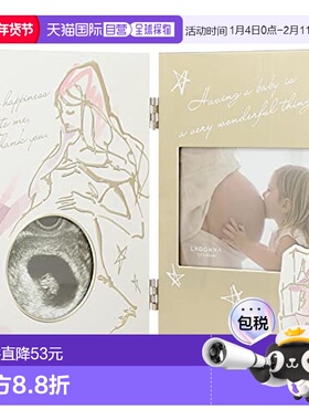 【日本直邮】LADONNA 宝宝纪念相框 金黄色 MB91-20-GD