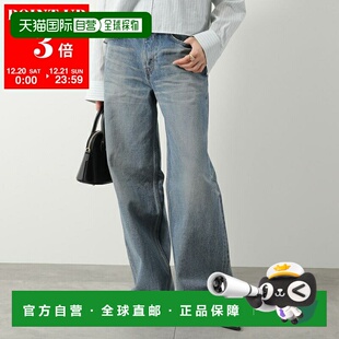 Jolene 日本直邮CELINE 女士 RP055930F.07UW 蓝色阔腿牛仔 Jeans