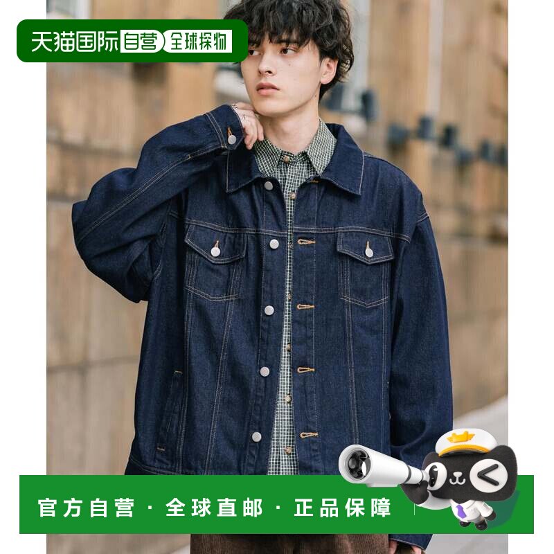 日本直邮Rocky Monroe 男士牛仔夹克 第三代轻型外套 宽松版型 化