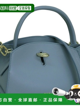 日本直邮Furla 包女士 2WAY 单肩包手提包皮革蓝色 GENESI 迷你托