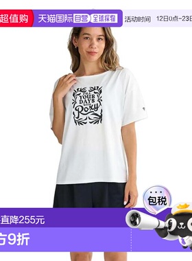 日本直邮ROXY 三点式泳衣套装 带拉什T恤 ARTSY FLORAL 泳衣套装