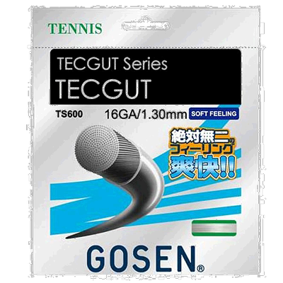 日本直邮GOSEN 男女款Tech Gut 16 网球装备刚性网球肠 GOSEN TS6