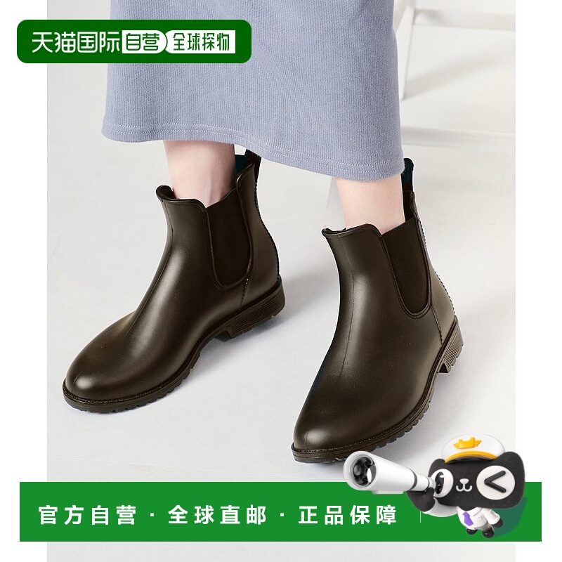 日本直邮Oriental Traffic 防水拨水防滑晴雨兼用侧边橡胶雨靴 R0