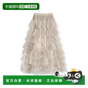 日本直邮日潮 GRL 纱裙多层蓬蓬裙 ru1300 韩系早秋氛围感穿搭