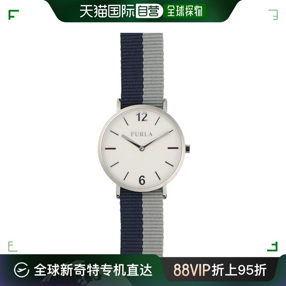 furla芙拉女士手表欧美经典简约编织手表带防水