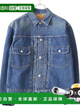 1h可退 日本直邮orSlow 50年代复古款牛仔夹克 2年洗水工艺 中性