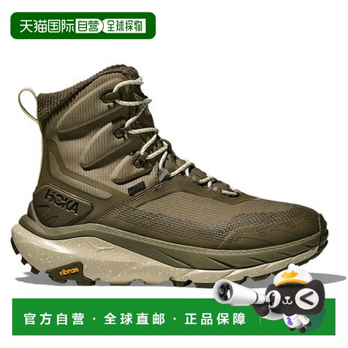 日本直邮HOKA 男士 Kahana 2 Frost GTX 橄榄色户外鞋徒步靴