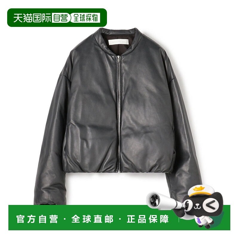 1h可退 日本直邮GALERIE VIE 女士 羊革90%羽绒外套 立体宽松短款