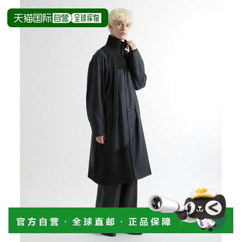 日本直邮HARE 男装 不对称拼接设计 立领外套 647117