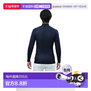 日本直邮棒球背心长袖高领贴合 Under Armour 热齿轮盔甲压缩夏