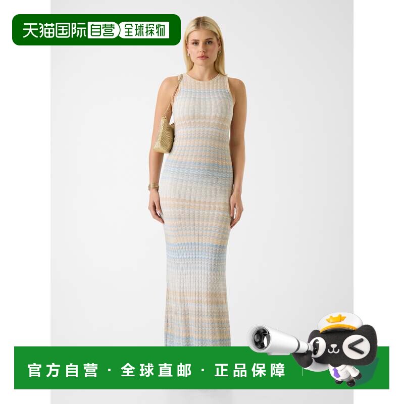 日本直邮GUESS SL Rosalyn Long Sweater Dress 吊带连衣裙长裙