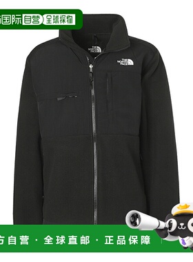 日本直邮The North Face 拉链抓绒黑色男士 nf0a7ur2 jk3 DENALI