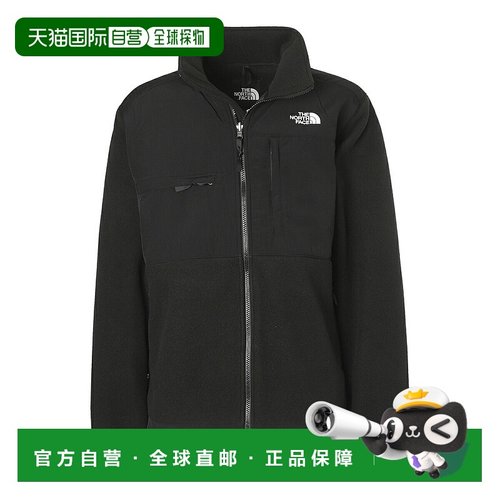 日本直邮The North Face 拉链抓绒黑色男士 nf0a7ur2 jk3 DENALI