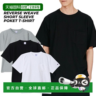 日本直邮[Champion Reverse Weave(R) 短袖口袋T恤] Champion REV