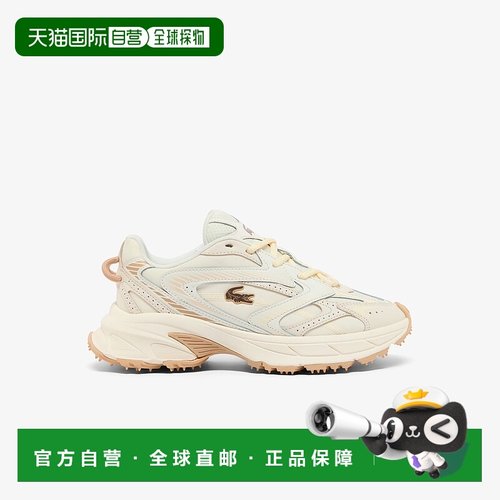 日本直邮LACOSTE法国鳄鱼女款板鞋50SFA0123-2R2