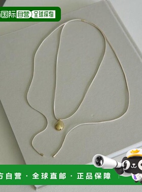 1h可退 日本直邮官方授权 GALLARDAGALANTE 绒面绳项链吊坠