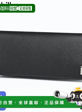 日本直邮Dunhill Sidecar 皮革长款钱包（带零钱包） 深棕色 男士