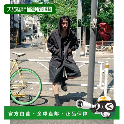 日本直邮LOS ANGELES APPAREL 男女同款 14盎司重磅全棉连帽拉链