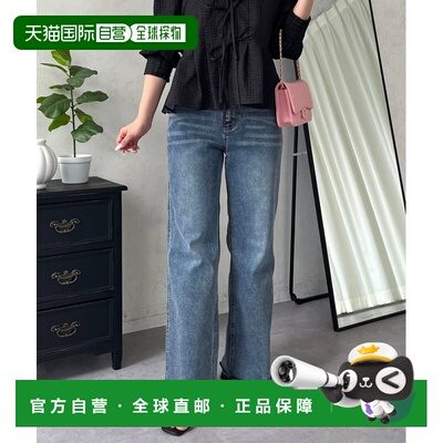 日本直邮prose verse 女装 高弹修身直筒牛仔裤 PVZ1061203A0001