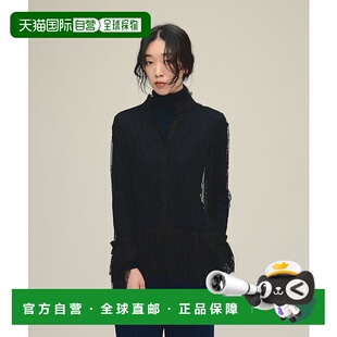 立领设计 1h可退 蕾丝荷叶边衬衫 女装 593334 日本直邮eL