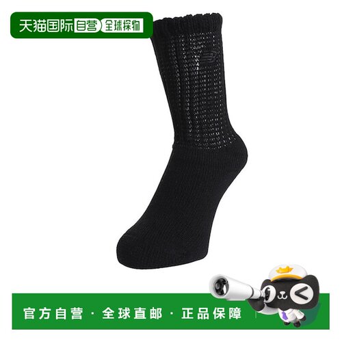 日本直邮NEW BALANCE 舒适中筒袜子1双装 LAS35633BK [261240462]