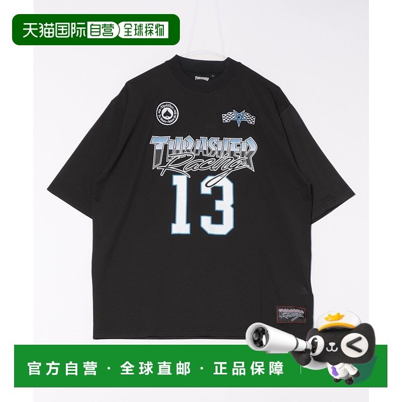 1h可退 日本直邮THRASHER 运动风格游戏图案男士女士通用大号T恤
